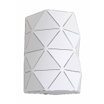 2XE14 LaserCut Metal Cylinder Wall Light G-KLW-821/WH