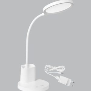 Rechargeable LED Table Lamp with USB Charging Port TL649 WHITE