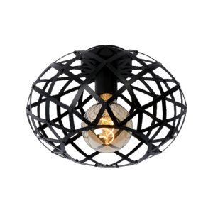 1xE27 Nest Ceiling fitting Black