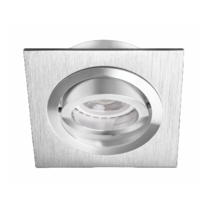 GU10 CNC Aluminium Square Tilt Down Light