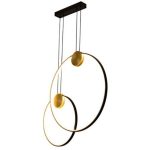 50W LED Double Ring Pendant