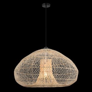 E27 Rattan Pendant