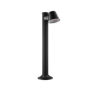 Plastic Bollard with Clear PC Cover