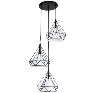 Metal Pendant with PVC Inner Shade
