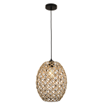 Metal and Rope Pendant