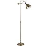 Antique Metal Standing Lamp On/Off Foot Switch