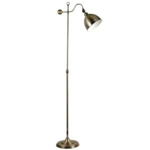 Antique Metal Standing Lamp On/Off Foot Switch