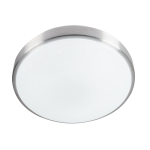 LED Aluminium Fitting with Starlight Patterned Polycarbonate Cover