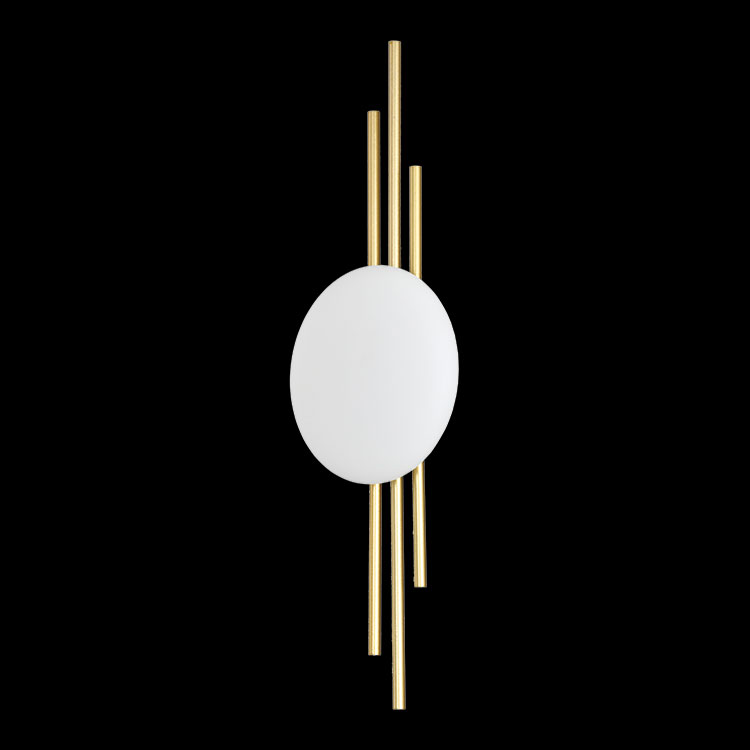 10W LED 3Bar Gold Wall Light