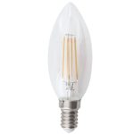 4.5W Dimmable LED Filament Candle Bulb