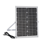 Solar Panel for Rechargeable Fans with 5 Meter Cable