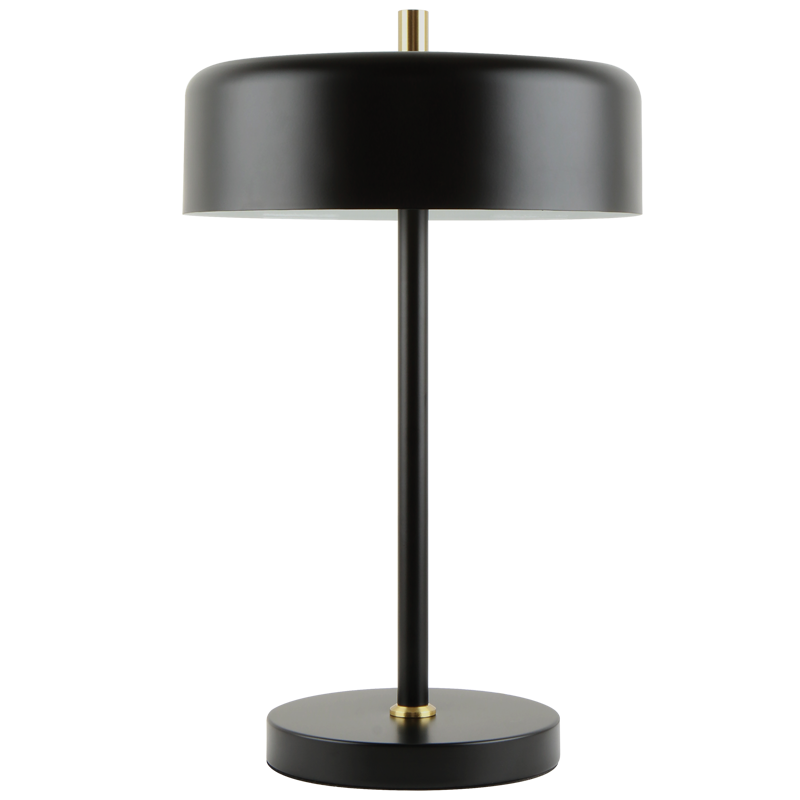Matt Black Metal Table Lamp