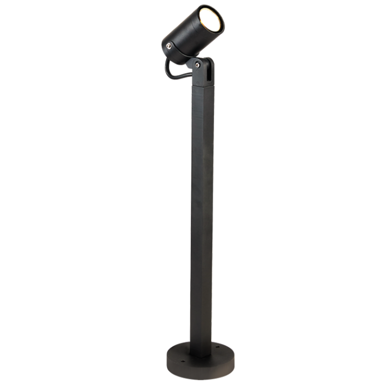 LED, Aluminium Bollard with Clear Glass Cover
