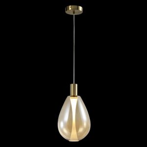 LED Medium Balloon Glass Pendant