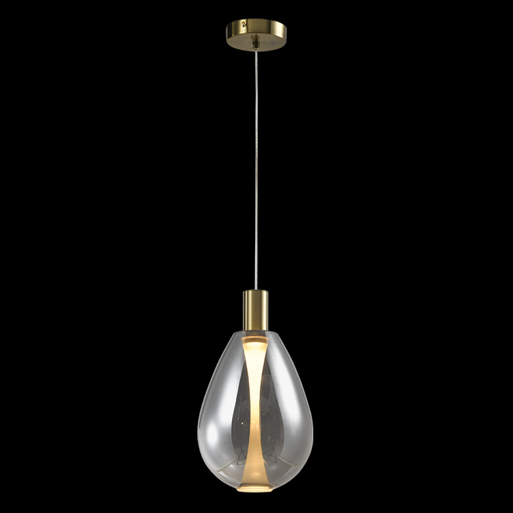 LED Medium Balloon Glass Pendant - Image 2