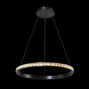 LED Crystal Ring Pendant