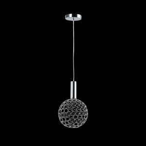 LED Small Round Metal Ring Pendant
