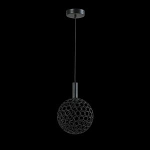 LED Medium Round Metal Ring Pendant